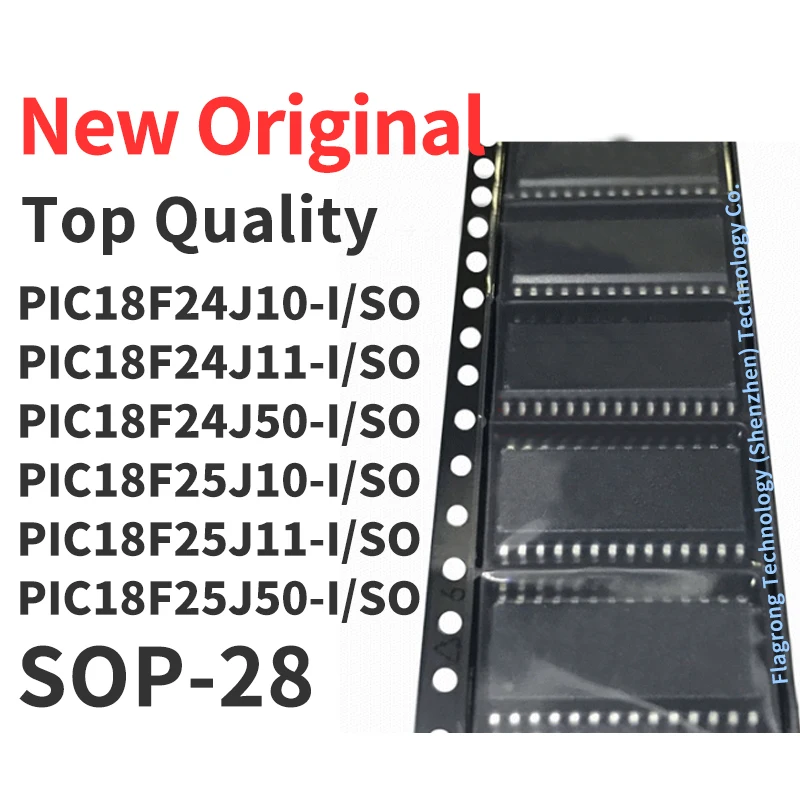 1 Piece PIC18F24J10 PIC18F24J11 PIC18F24J50 PIC18F25J10 PIC18F25J11 PIC18F25J50 -I/SO SOP-28 Chip IC