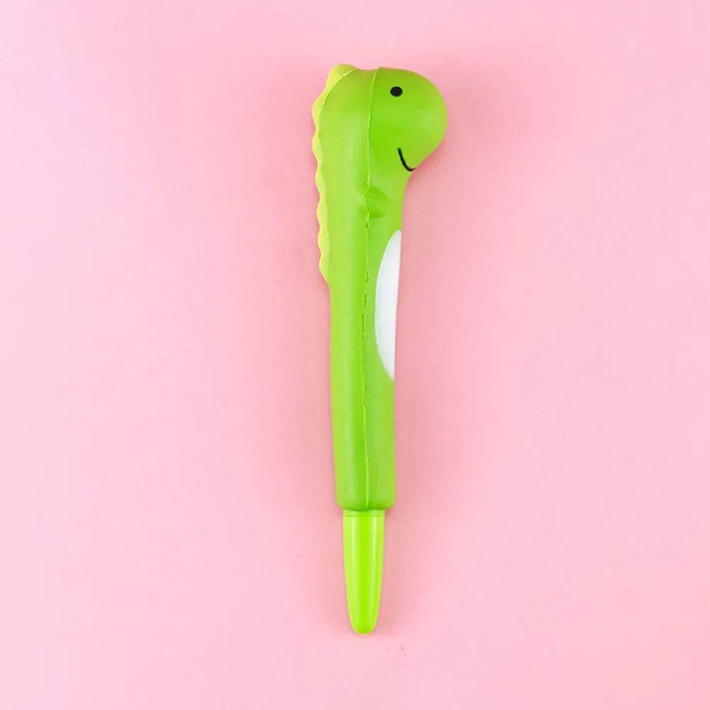 Adorable Dinosaur Gel Pen Cute Cartoon Design Ergonomic Comfort Grip Portable Lightweight for Students Teachers Writing Prize