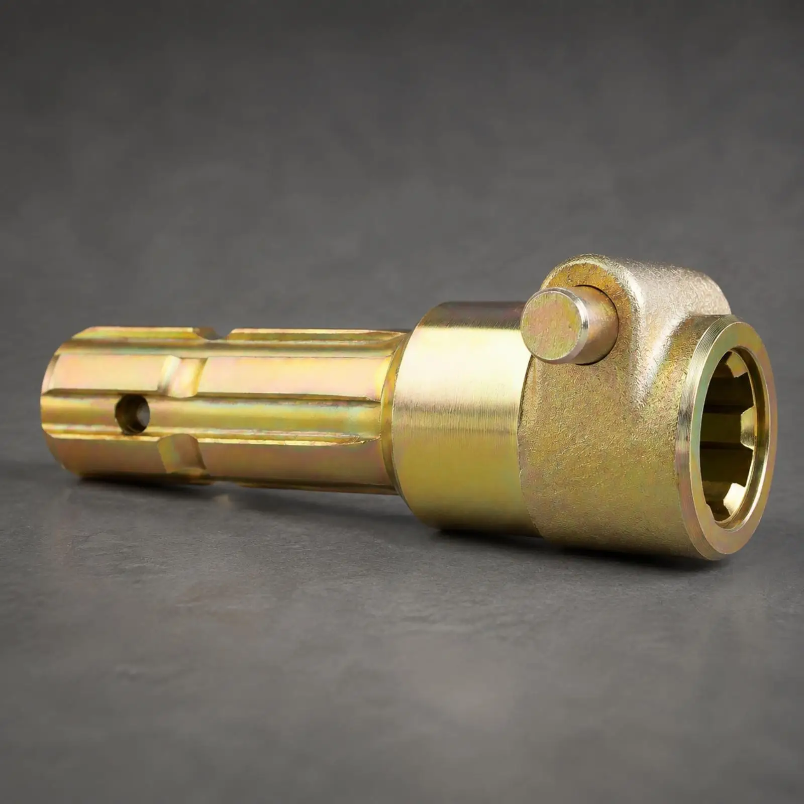 Tractor Power Take Off Adapter Extension Stainless Steel 1-3 8 Male Female Shaft for Mowing Tilling