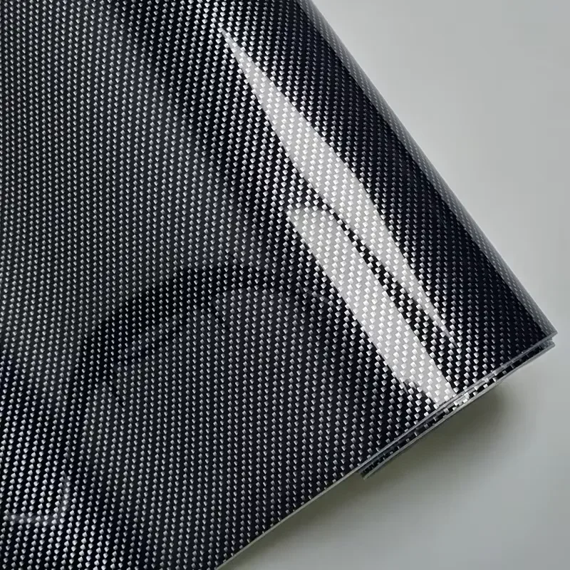 TPU PPF Wholesale Premium Super Carbon Fiber Vinyl Wrap High Gloss 6D Carbon Fiber Car Sticker Film