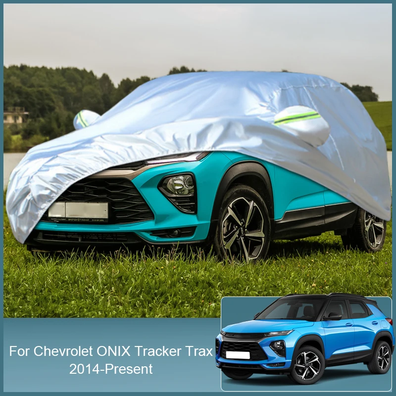 Car Cover For Chevrolet Trailblazer Onix Trax Tracker Equinox Blazer Captiva 2018-2025 Outdoor Protection Full Car Snow Cover