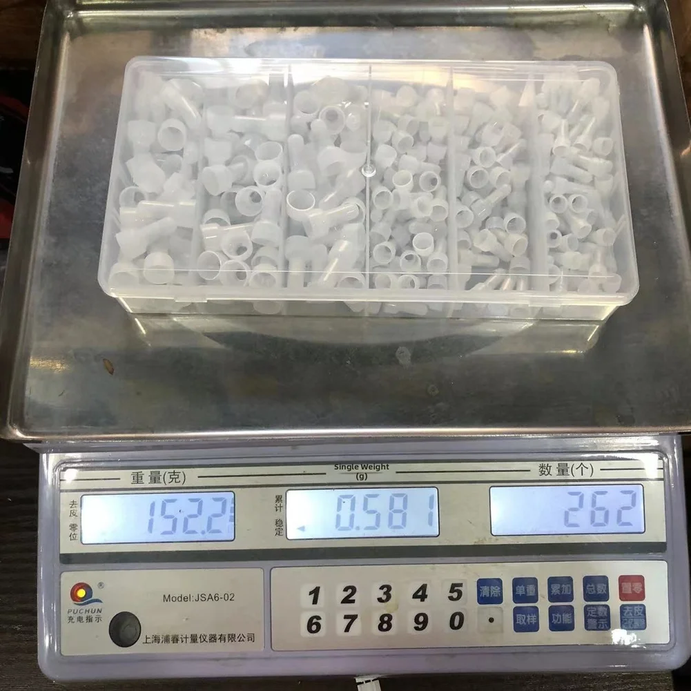 300pcs Crimping Covers for CE Series Electrical Wire Connectors Clear Plastic Insulated Wire Connector Cover Multiple Sizes