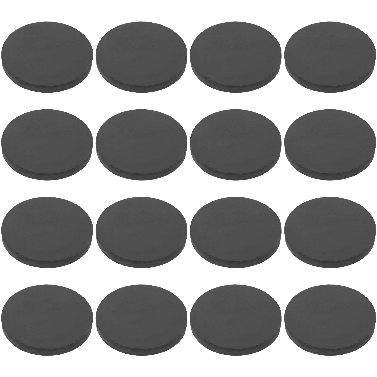 100Pcs Round Rubber Magnets Small Disc Magnets Adhesive Backing for Craft Office Whiteboard Fridge Small Magnet