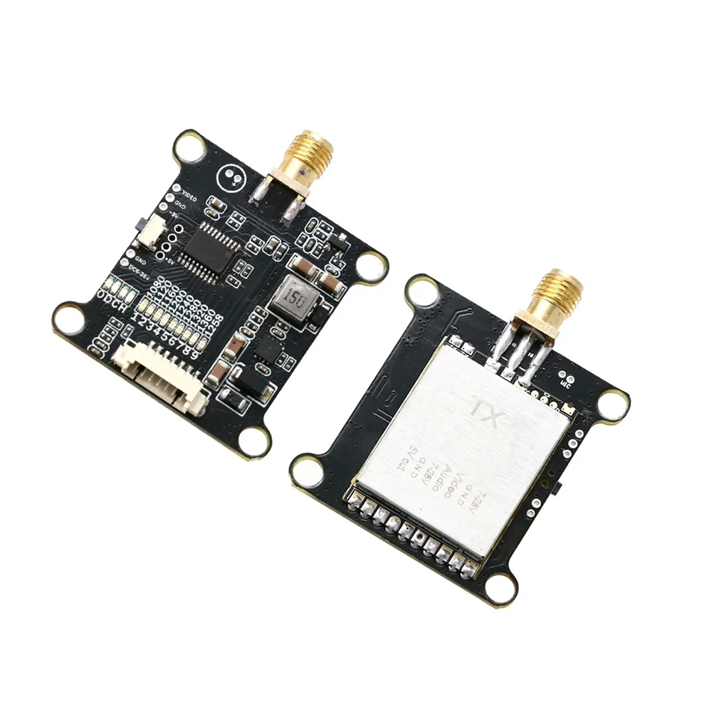 1.2G 1.2Ghz 1W 1000Mw Ontvanger Vrx & Zender Vtx Video-Zendmodule Voor Fpv Rc Racing Drones Met Y-Vormige Antenne