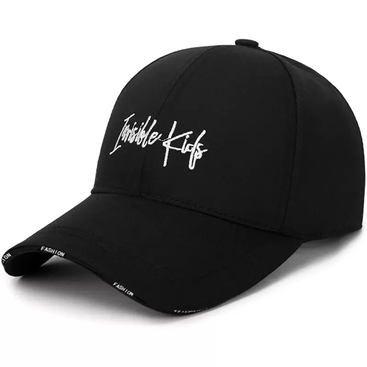 Unisex INVISIBLE KIDS Letter Embroidery Baseball Caps Spring Autumn Outdoor Adjustable Casual Hats Sunscreen Hat Sports Cap