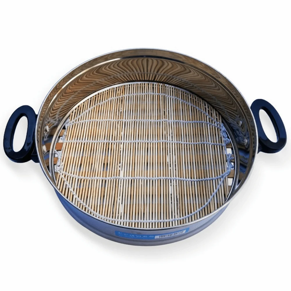 Reusable Non-stick Round Steamer Liner Natural Eco-friendly Rattan Steamer Mat Steamers Mat Kitchen