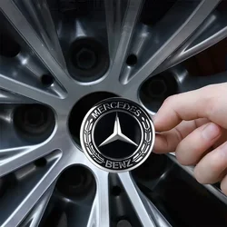 4 pieces 56MM Car Wheel Center Covers Stickers Hub Caps Sticker For MERCEDES BENZ AMG A180 A200 A260 C117 CLA180 CLA200 CLA250