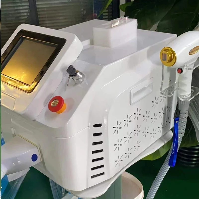 

Diode Laser 755 808 1064nm Multi Wavelengths Hair Removal Machine Cooling Head Painless Laser Epilator Face Body Hair Removal