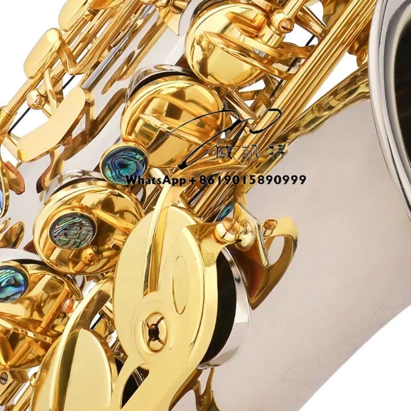 

E Flat Baritone Copper Cheap Alto Saxophone soprano Instrument Original Professional