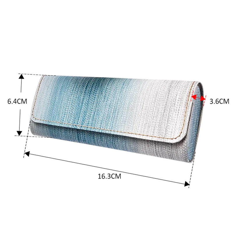 2025 New Luxury Rainbow Sunglasses Storage Case High-quality Portable Pressure-resistant Glasses Case Unisex
