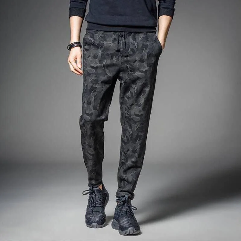Men camouflage pants breathable quick-drying wear-resistant dirt-resistant loose-fitting comfortable versatile casual pants