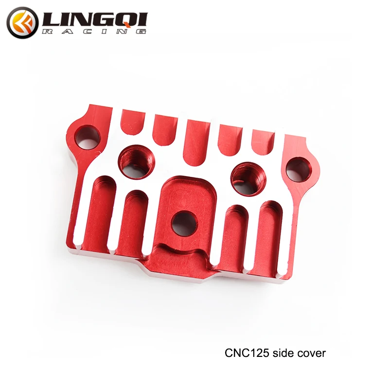 LINGQI Universal Motorcycle Accessories CNC Oil Cooler Radiator Part Cylinder Cover For Most 110cc 125cc 150cc Pit Bike