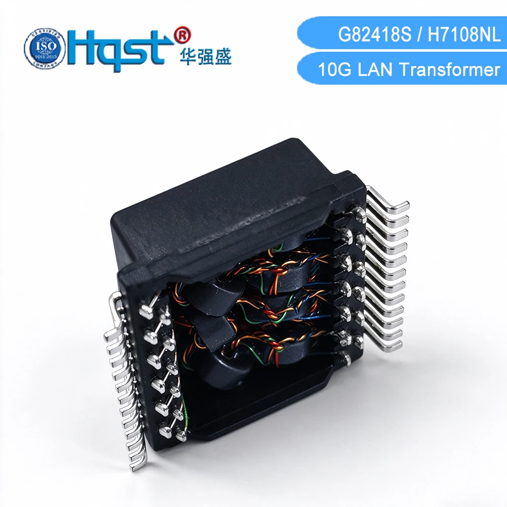 G82418S 10G Base-T SMD LAN Transformer Replacement for Pulse H7108NLA Network Isolation Transformer