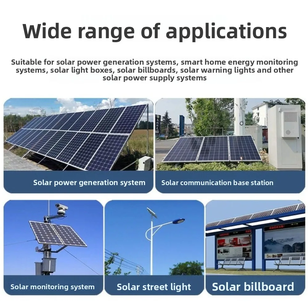 

New Digital Display MPPT Solar Controller Protects Battery 60A 80A 100A Battery Charger 12V/48V Solar Control Panel Home Use