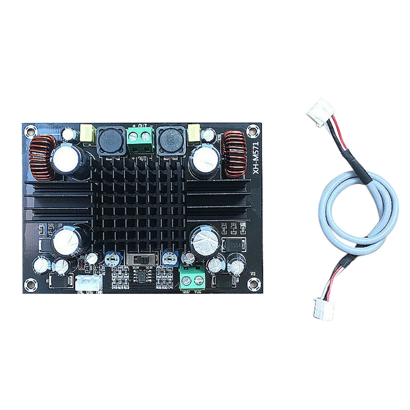 XH-M571 Digital Power Amplifier Board 150W High Power Mono Boost Type Subwoofer Trolley Box Power Amplifier Board