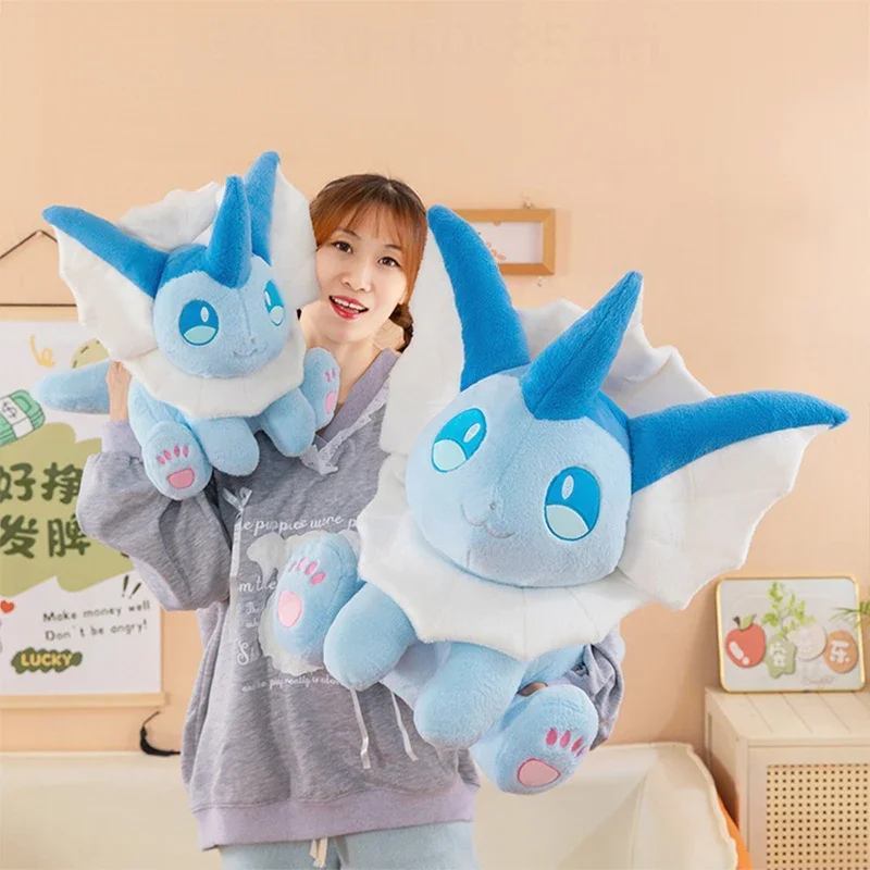 

Kawaii Eevee Plush Toy Stuffed Doll Sitting Pokemon Cute Pet Plushie for Kids Birthday Xmas Gift Perfect for Children