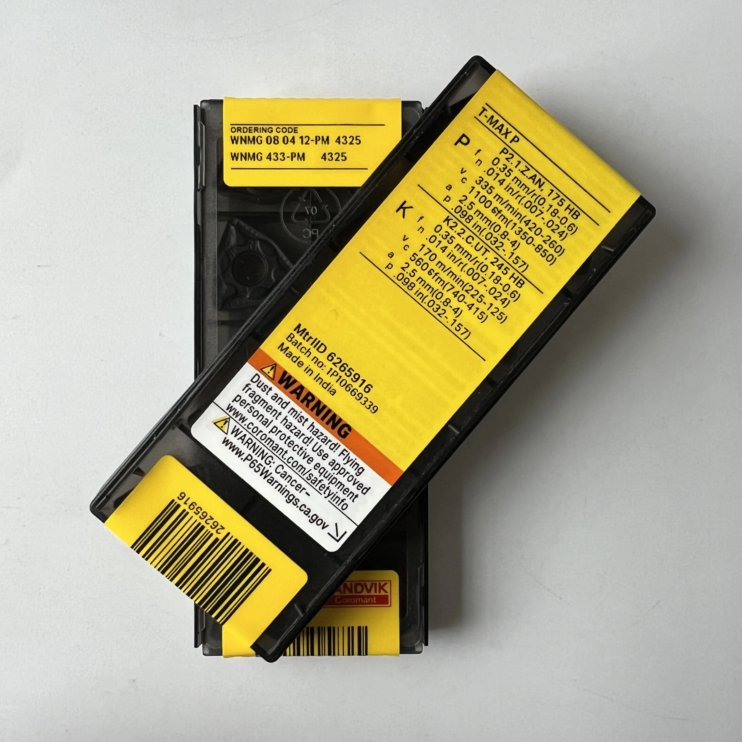 WNMG080412-PM 4325 /Original carbide blade 10 Pcs