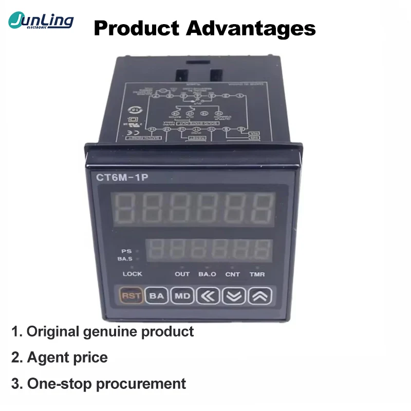 CT6M-1P Counter CT6M-1P4T CT4S-1P4 CT6S-1P4 CT6M-1P4 Original Authentic New CT6M-1P4 Count Timer