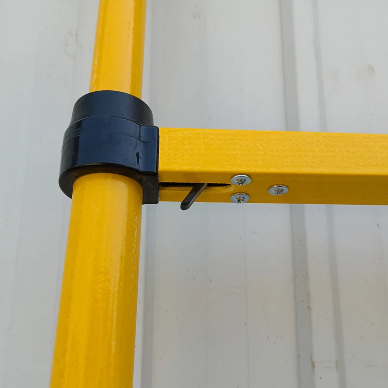 Escabeau en fibre de verre personnalisé, Extension télescopique, isolation de sécurité, 6 pieds, 2 mètres, personnalisé pour la Construction, vente en gros