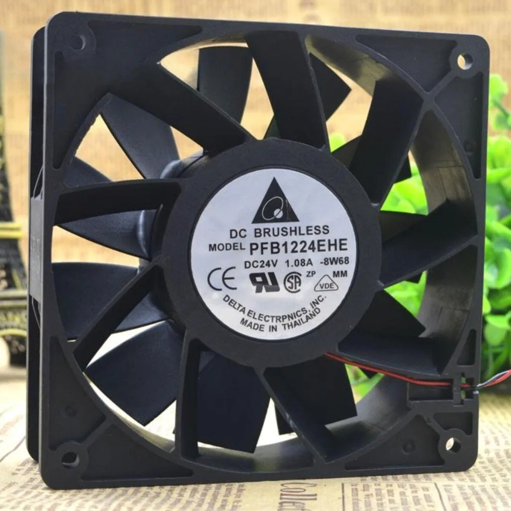 

AA+ for DELTA PFB1224EHE 12CM Large Air Volume Industrial Cooling Fan 12038 24V 1.08A