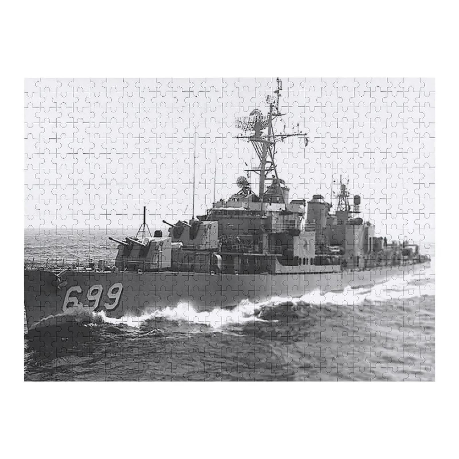 

USS WALDRON (DD-699) SHIP'S STORE Jigsaw Puzzle Personalized Toys Custom Gifts Christmas Gifts Diorama Accessories Puzzle