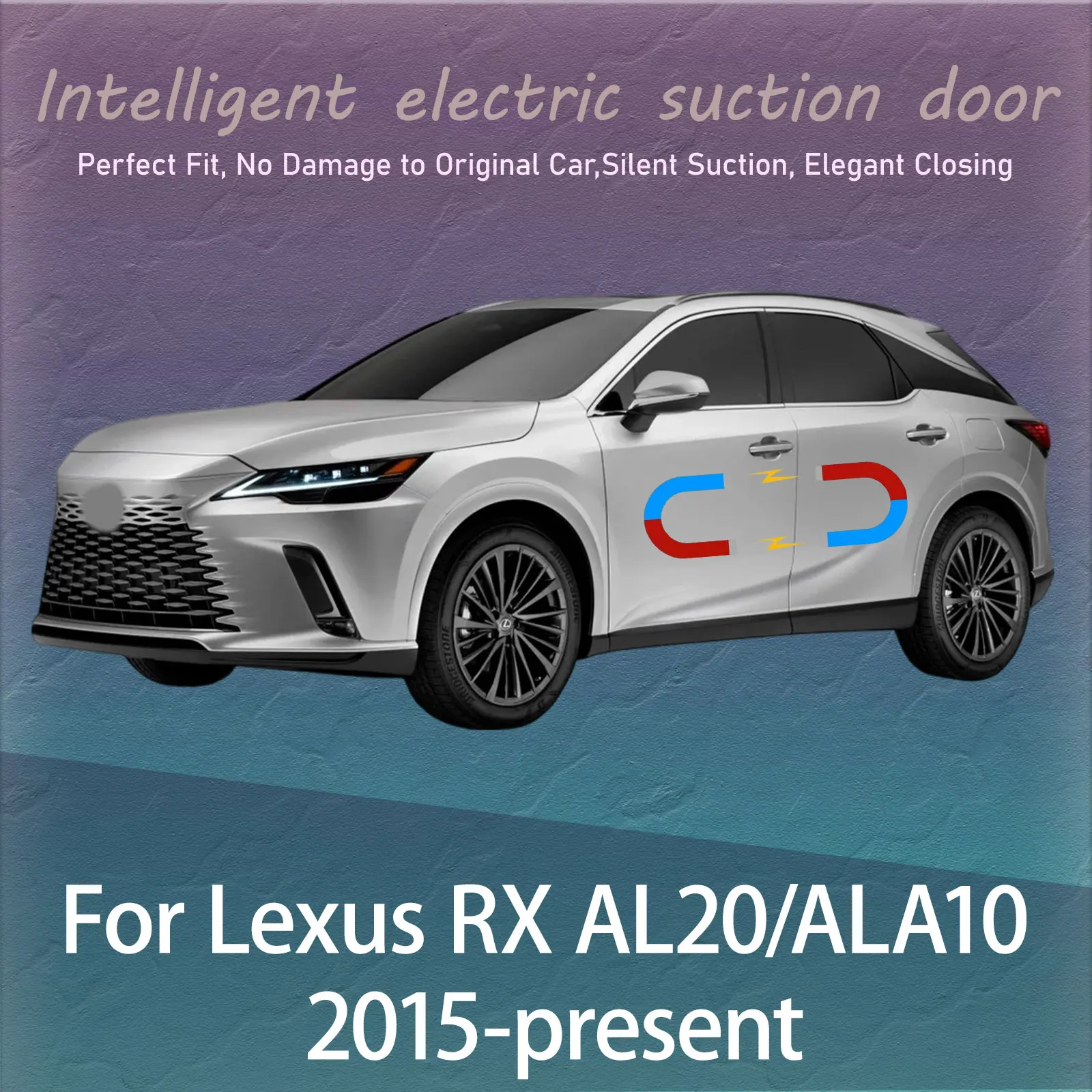 

Electric Soft Close Door Kit For Lexus RX AL20/ALA10 2015-present Auto Silent Anti-Slam Suction Door System Automatic
