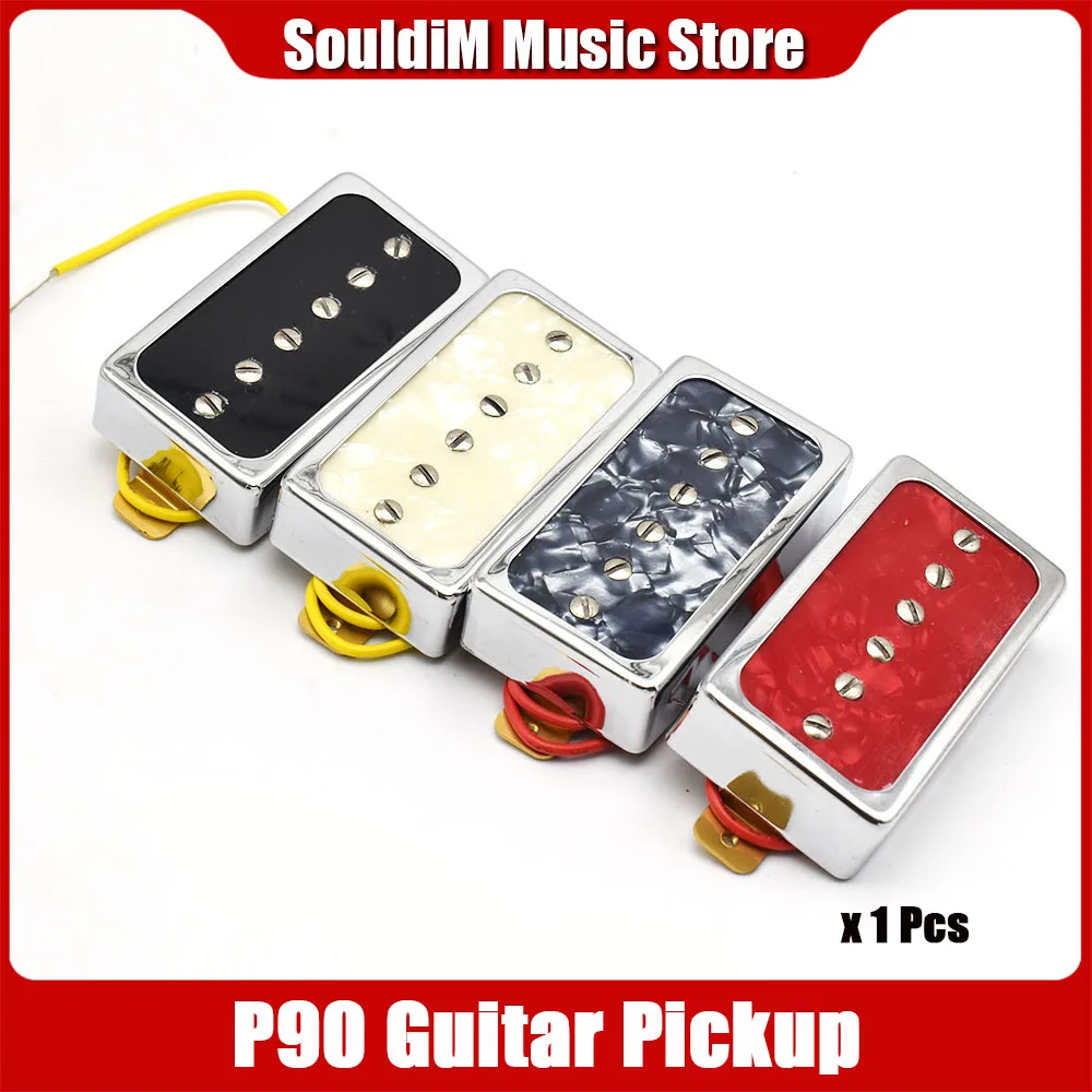 Electric Guitar P90 Pickup Single Coil Pickup 6 String Neck Bridge Pickup  for LP Pickup