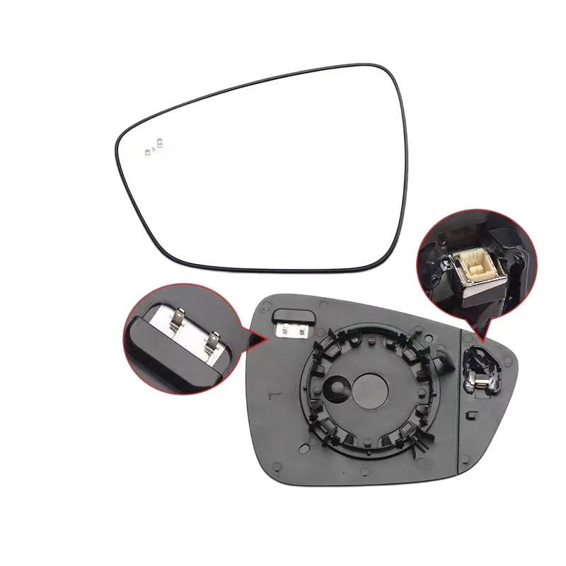 Für Ford Kuga Mk3 2019-2025 Linke & Rechte Seitenspiegelabdeckung Gehäuse Spiegelglas Rahmen OE2516977 2461439 182201560500 – Detail 2