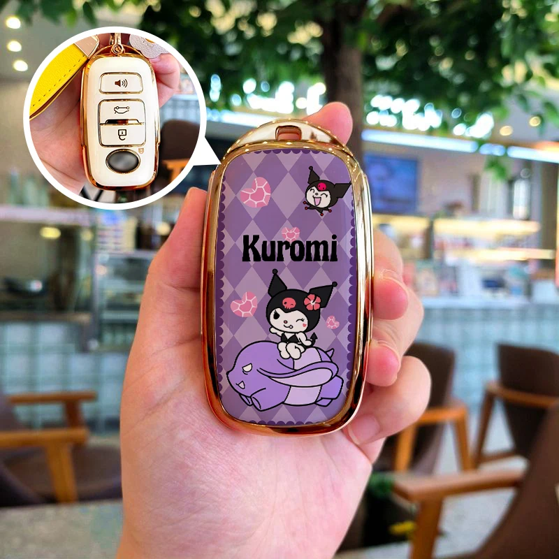 Для Perodua Daihatsu Canvas Tanto Move Smart Remote Perodua автомобильный чехол для дистанционного ключа Sanrio Family