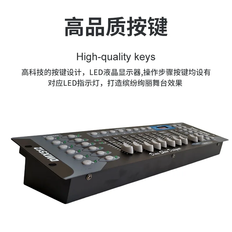 

192 Light Control Console Moving Head Beam Light Controller Dimmer Cross-Border Bar Qingba Stage Lighting Equipment Dimmer Conso