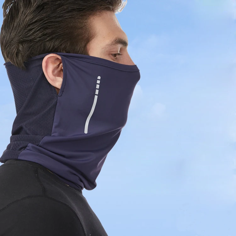 Outdoor Cycling Hiking Reflective Neck Gaiter Cover Scarf Bandana Bike Motorcycle Face Mask Magic Scarf Women Men
