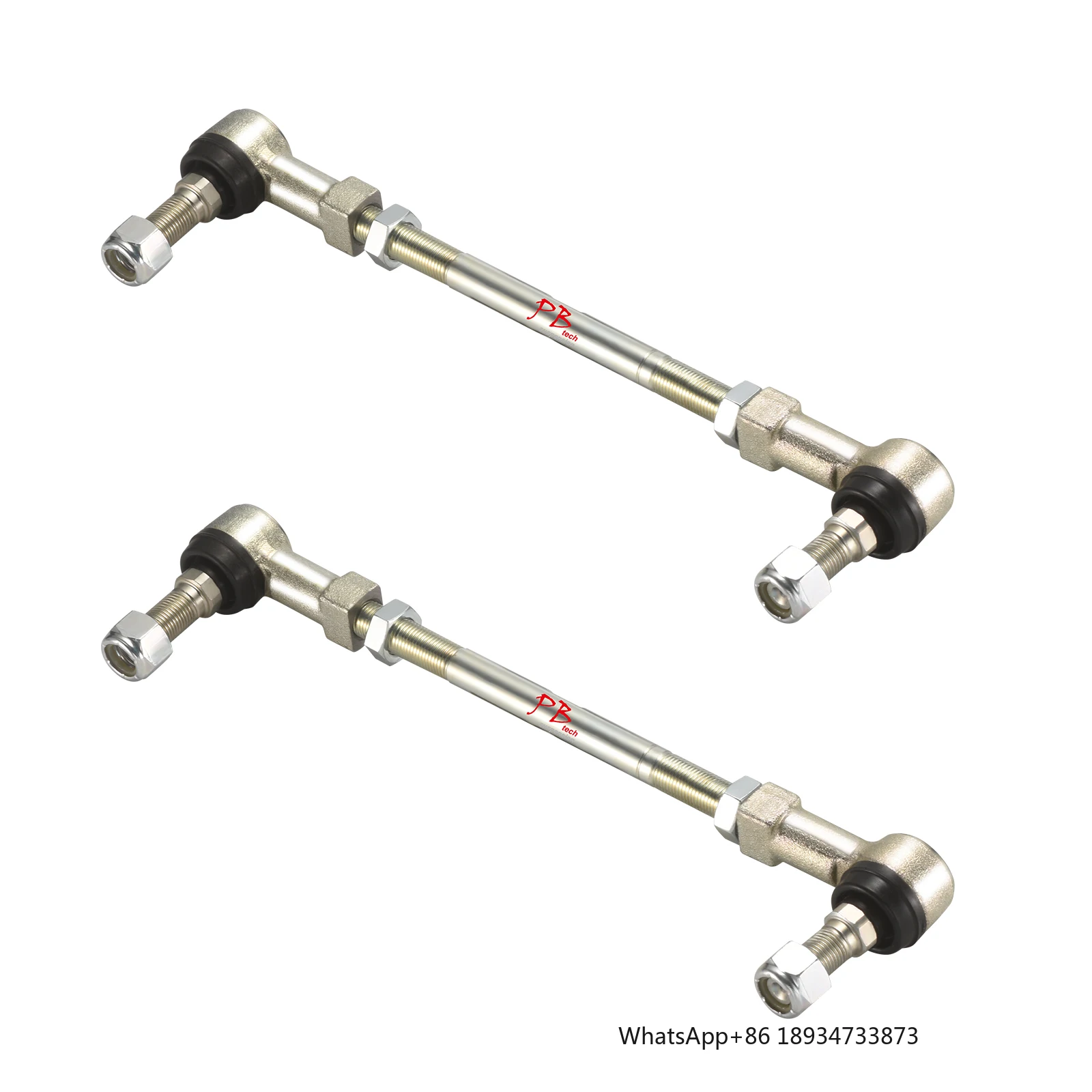 Adjustable Bars Sway Bar Link Suspension  Kit 0-6 Inch Lift for 2007-UP Jeep Wrangler JK (2pcs/1set)