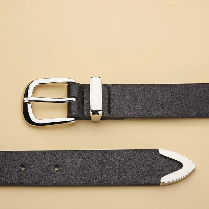 Neuer stilvoller schmaler Taillengürtel für Männer und Frauen, PU-Material – einfache, lässige, elegante Gürtel in einfarbiger Farbe, perfekt für Jeans und Kleider – Detail 11