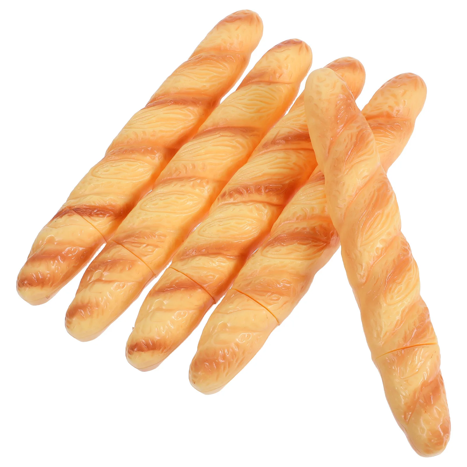 

5Pcs Black Ink Bread Pen Realistic Loaf Shaped Stationery Functional Writing Tool for Office Study Area Fun Decorative Design