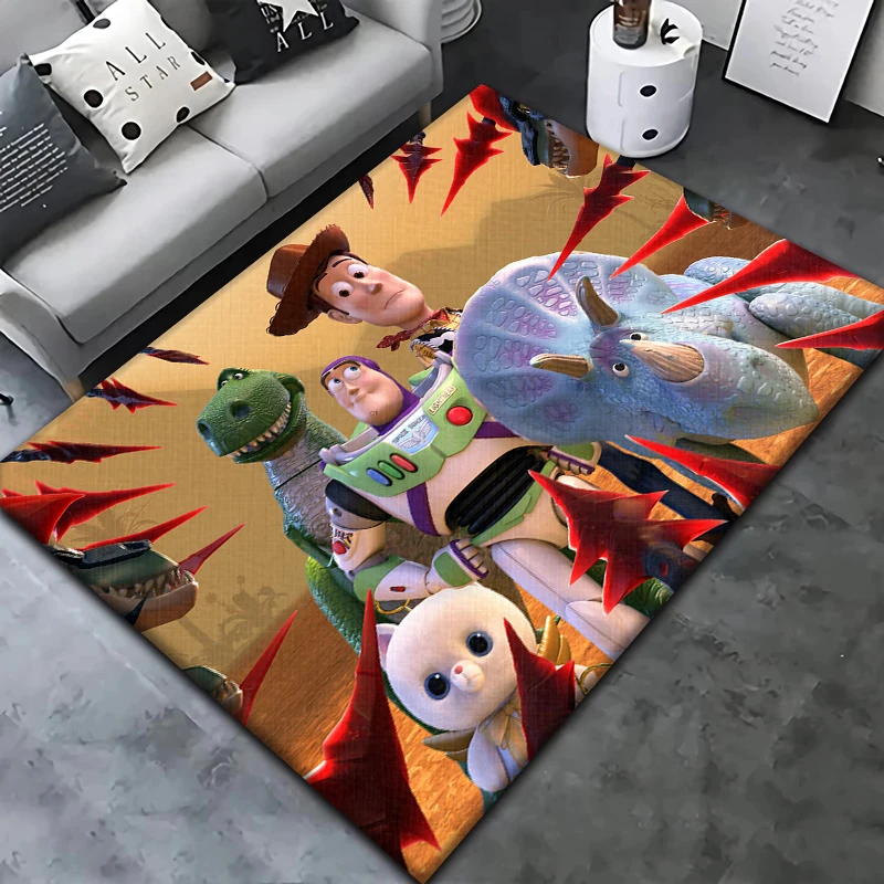 Buzz Lightyear The hottest anime cartoon Carpet, Living room Bedroom floor mat Kitchen mat Bedroom Mat,bedroom  birthday gift