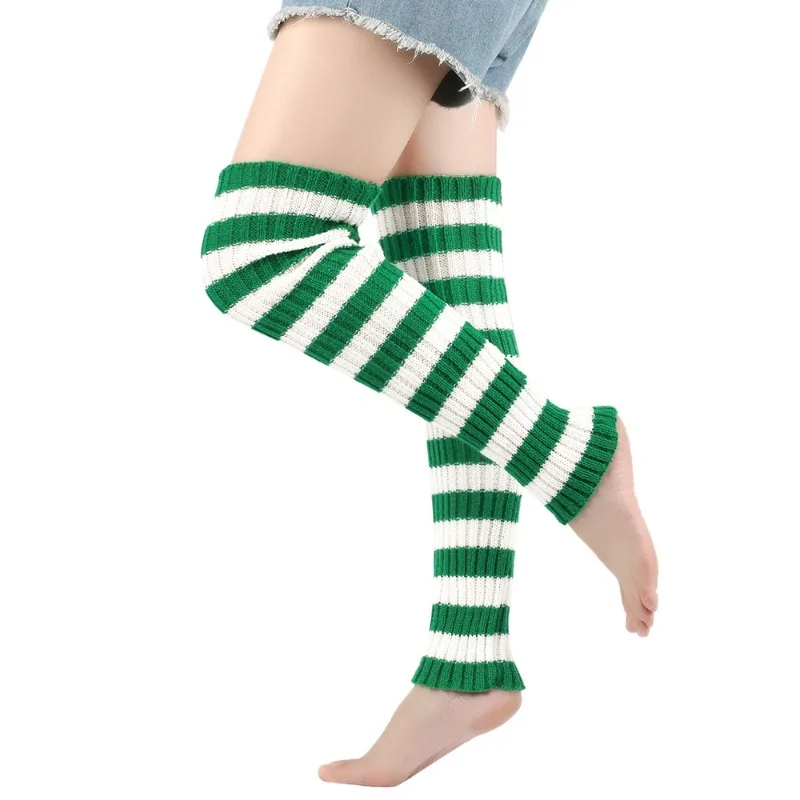 

Winter and Autumn Warm Striped Stockings - Retro Fashion Warm Feet Covers - Trendy Brand Valentine's Day Gift Stockings