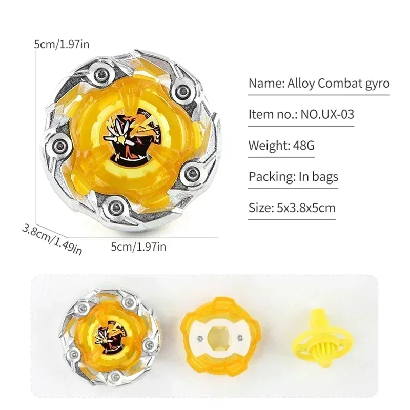 Takara Tomy Beyxs UX Gyro Flame Serie UX-01, UX-08, UX-11, UX-15-01, Geburtstagsgeschenk, Wettbewerbsfähiger Gyro aus Legierung, Kampfspielzeug für Jungen. – Detail 6
