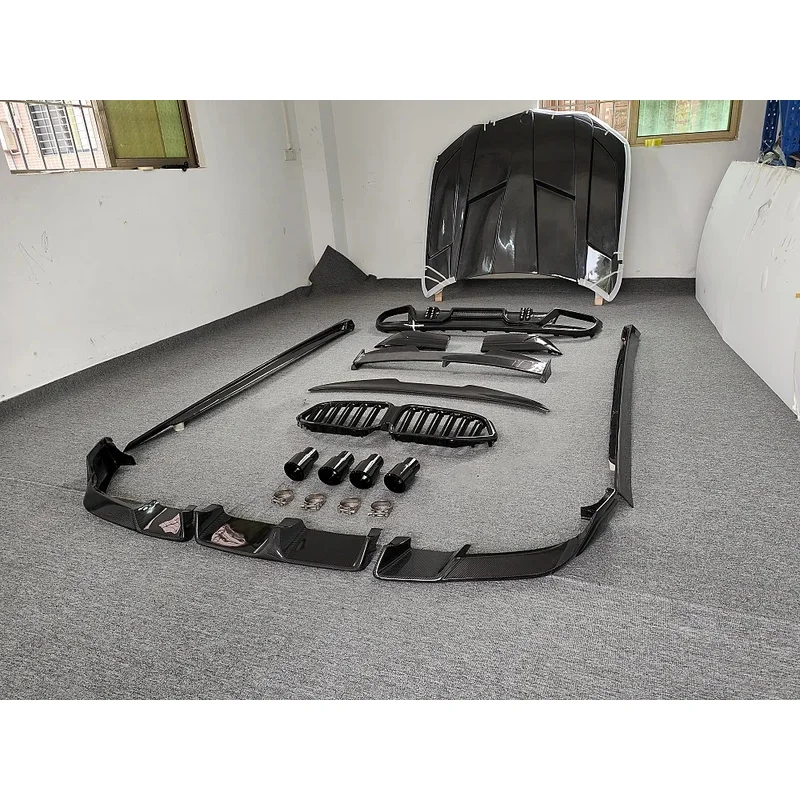 

LD Style Carbon Fiber Full Body Kit For X6M F96 (Front Lip, Side Skirts, Rear Diffuser, Rear Spoiler, Hood)