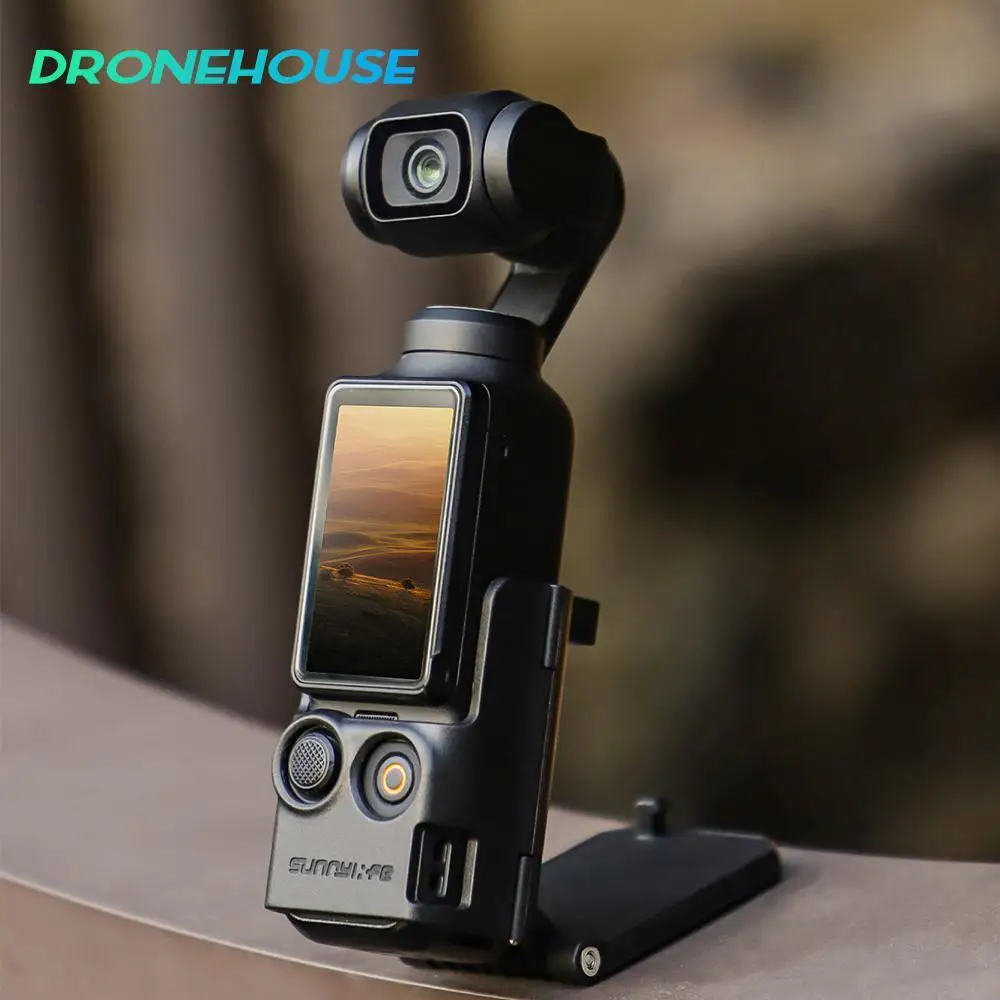 Suporte Magnético Ajustável para Pocket 3, Multi-Funcional Desktop Base, Handheld Gimbal Acessórios, DJI Osmo Pocket 3