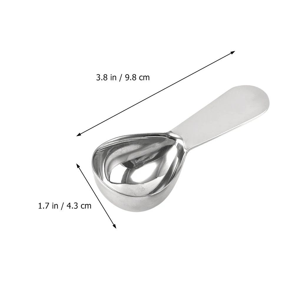 

2pcs Stainless Scoop Retro Measuring Coffee Measuring Spoon Spoon Tablespoon Kitchen Tool Flour Cream Powder Tea