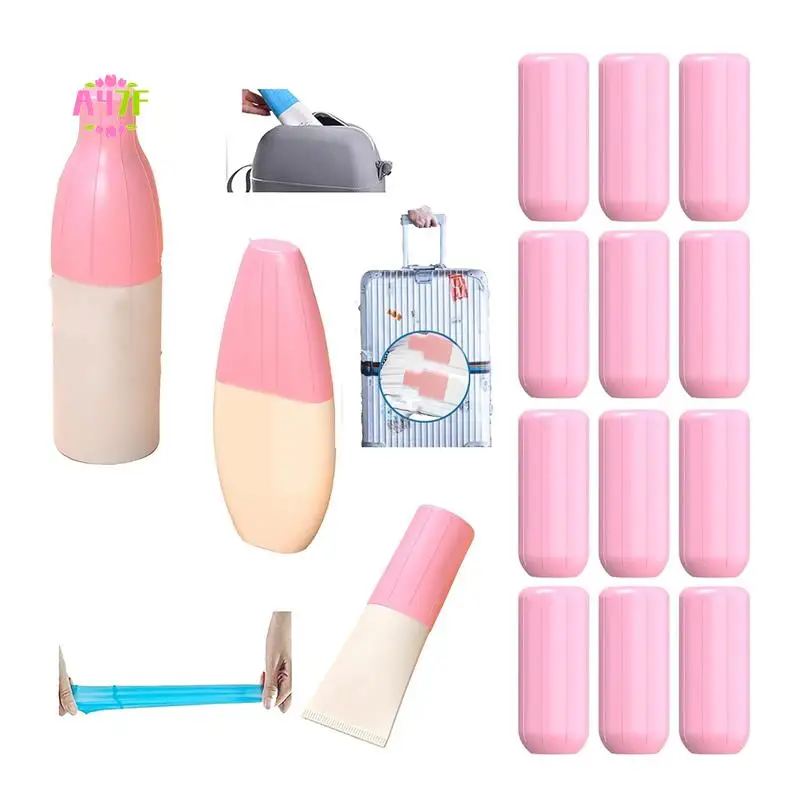 

A47F-силиконовый аксессуар, эластичный рукав для защиты от протечек, герметичные рукава, многоразовые для дорожных туалетных принадлежностей, 16 шт.