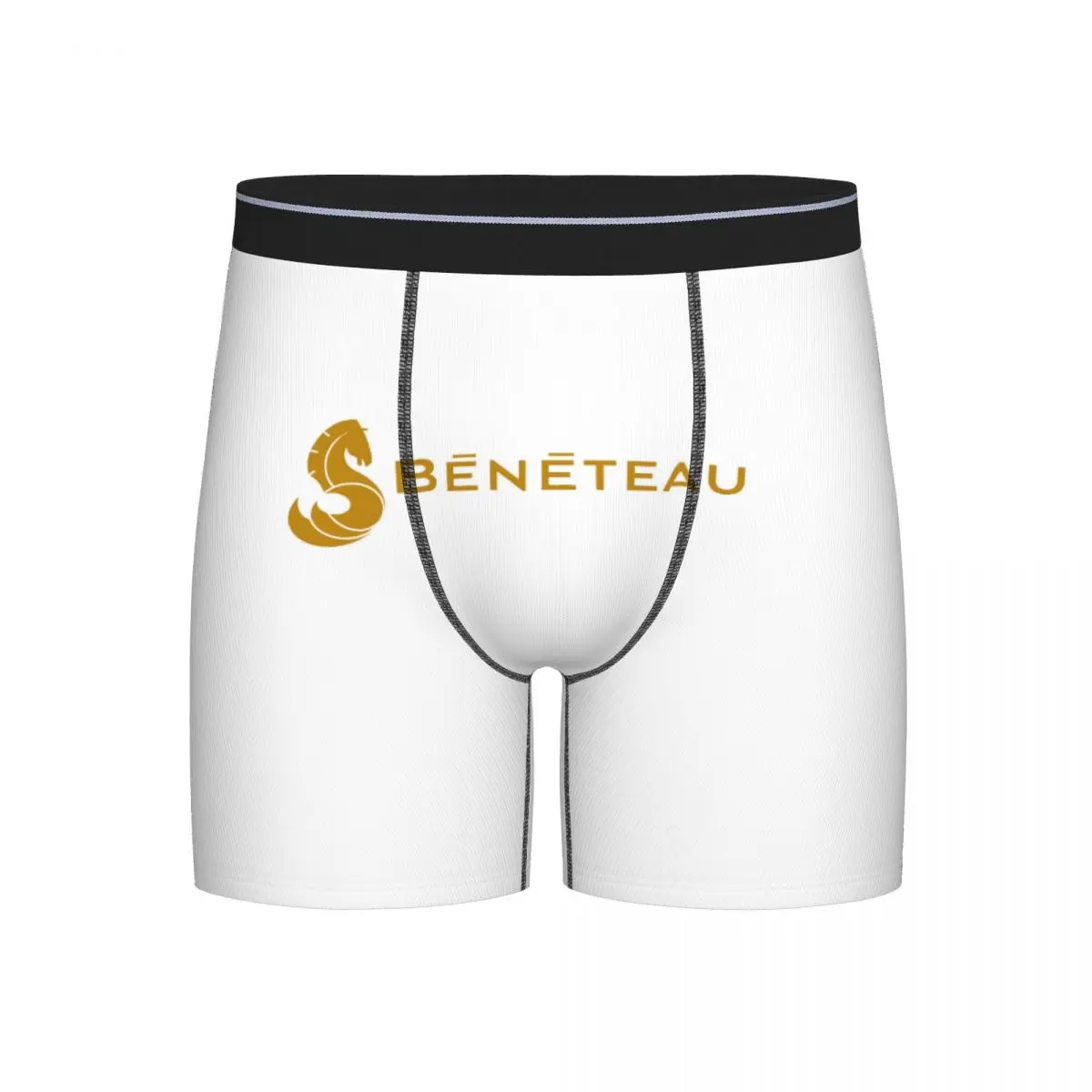 

Long Boxer Underpants Shorts Beneteau Boats Panties Men Ventilate Underwear for Homme Man Boyfriend Gifts
