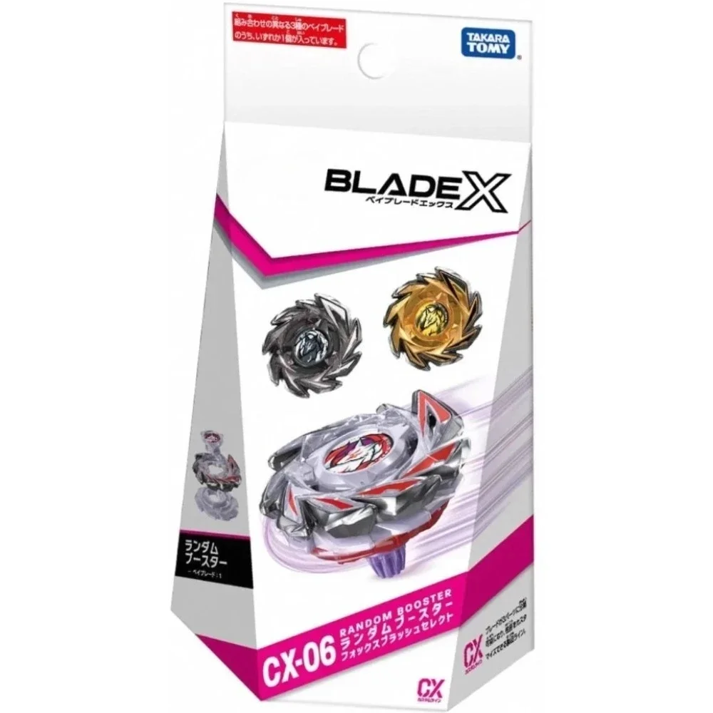 

Оригинальный BEY X CX-06 Random Booster Foxbrush Select Blade TAKARA TOMY