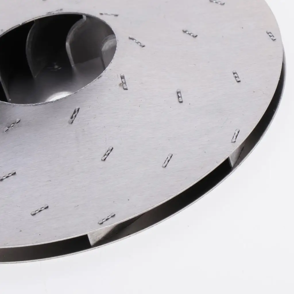 Replacement Aluminum Rotating Fan for Vacuum Cleaner Motor 8mm Shaft Universal Accessory for Extended Service Life