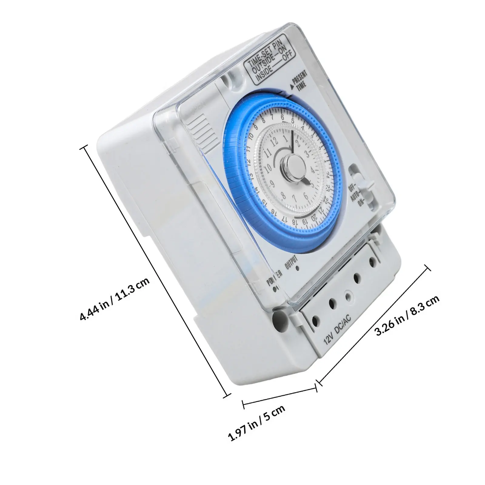Timer Mechanical Delayed Start Electromechanical Heavy Duty General Purpose Module
