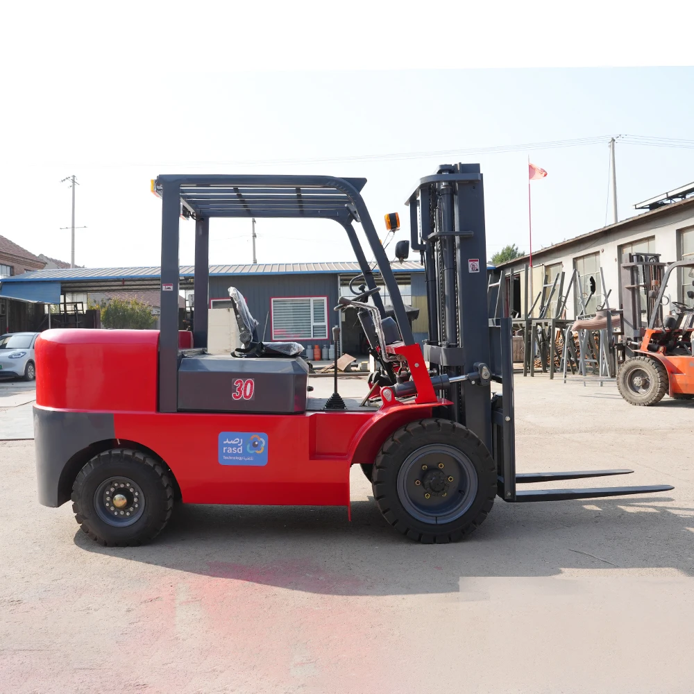3トンフォークリフトトラック 重量物運搬用倉庫建設リフティン - Heavy Equipment Forklift のレビューと価格