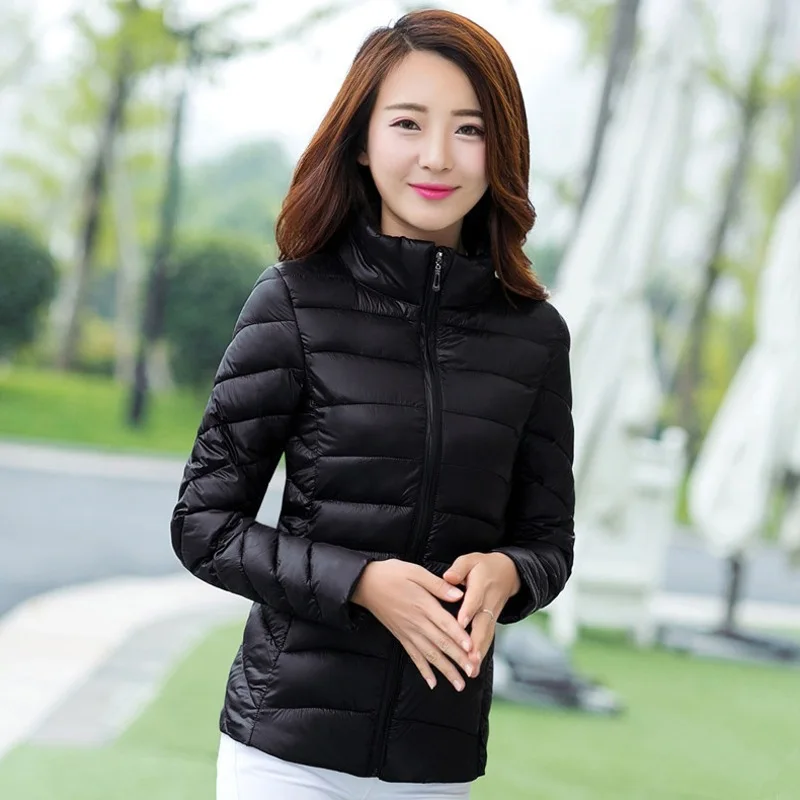 Winter cotton jacket down cotton jacket women's short style women's plus size cotton jacket women's slim fit slimming and  cotto
