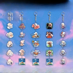Sky: Children of Light Popular Game 2D Peripheral Acrylic Keychain Backpack Pendant Comic Exhibition Gifts Keychain Collection