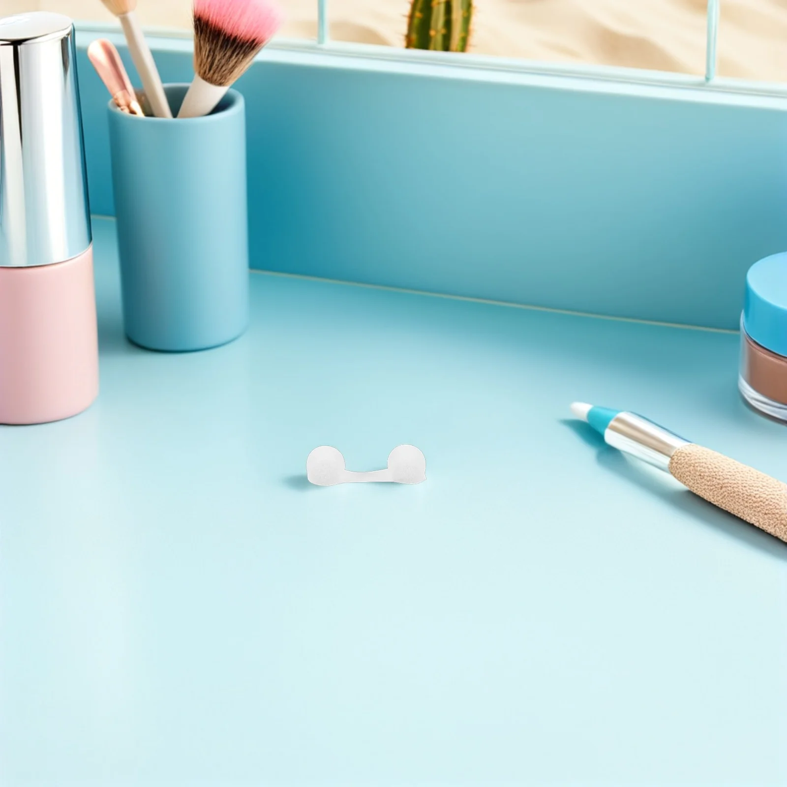 먼지용 비강 필터 100개: 작은 통기성 코 플러그 필터 보이지 않는 보호 목공 건설 고먼지