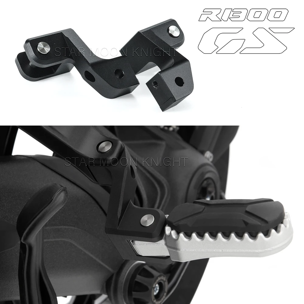 

R 1300 GS For BMW GS1300 R1300GS 2023- Motorcycle Passenger Foot Pegs Lowering Kit Rear Foot rest Lowered